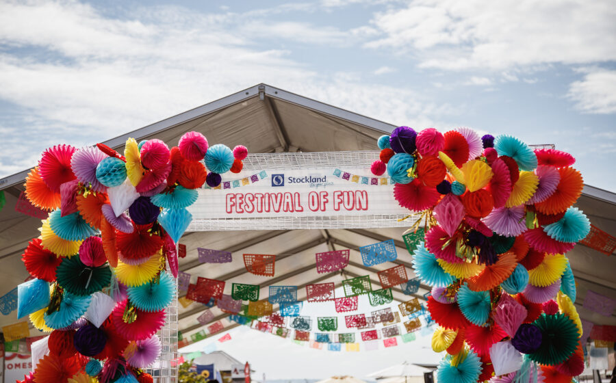 Festival of Fun Entrance Arch & Marquee